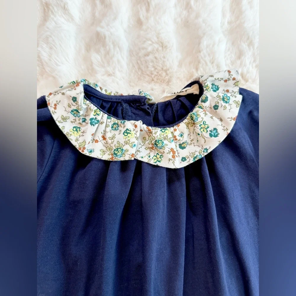 Floral Peter PanCollar Dress - Picture 2 of 4